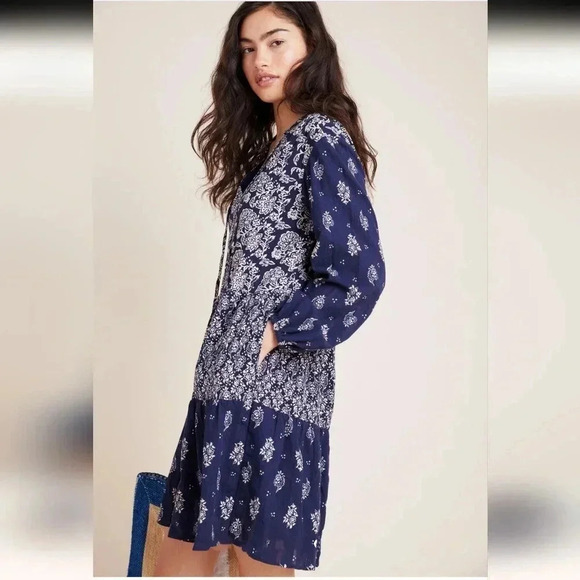 Maeve Carlita Tiered Tunic Dress - Picture 3 of 8